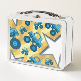 モンスター·トラック·ランチボックス メタルランチボックス