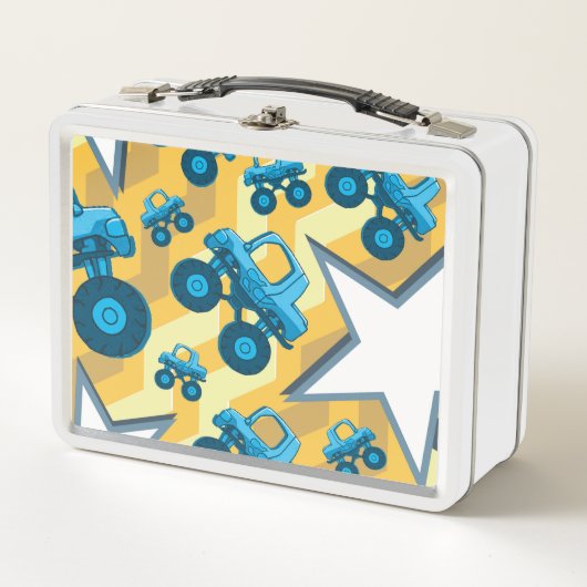 モンスター·トラック·ランチボックス メタルランチボックス (正面)