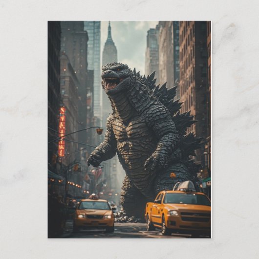 モンスター ニューヨークシティ ポストカード (正面)