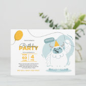 モンスター バッシュ！ デュオトーンの誕生日招待状 招待状 (スタンド正面)