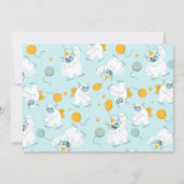 モンスター バッシュ！ デュオトーンの誕生日招待状 招待状 (裏面)