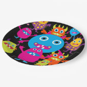 『モンスター・バッシュ・バースデー・パーティー・おもしろい・ハロウィン』 ペーパープレート