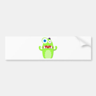 モンスター バンパーステッカー