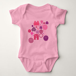 モンスター! ベビーボディスーツ