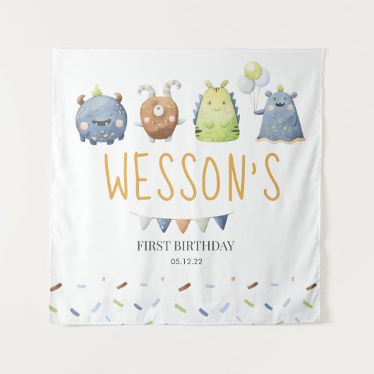 モンスター ポスター, モンスター ウェルカム サイン タペストリー (正面)