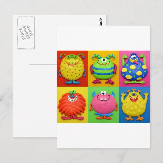 モンスター ポストカード (正面/裏面)