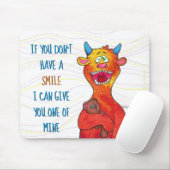 モンスター、マウスパッドw/messageに点を打って下さい マウスパッド (マウス)