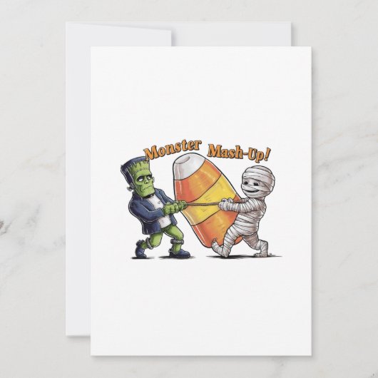 モンスター・マッシュアップ！ 招待状 (正面)