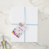 モンスター・マッシュ ギフトタグ - 子供パーティ ラベル (より糸付き)