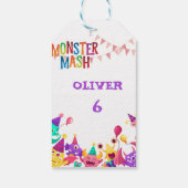 モンスター・マッシュ ギフトタグ - 子供パーティ ラベル (裏面)