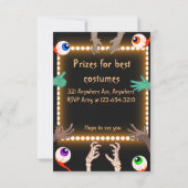 モンスター・マッシュ 招待状 (裏面)