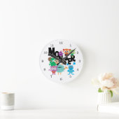 モンスター ラウンド壁時計 (ホーム)