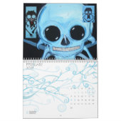 モンスター、洞窟およびラベル2012 12か月のカレンダー カレンダー (2月 2027)