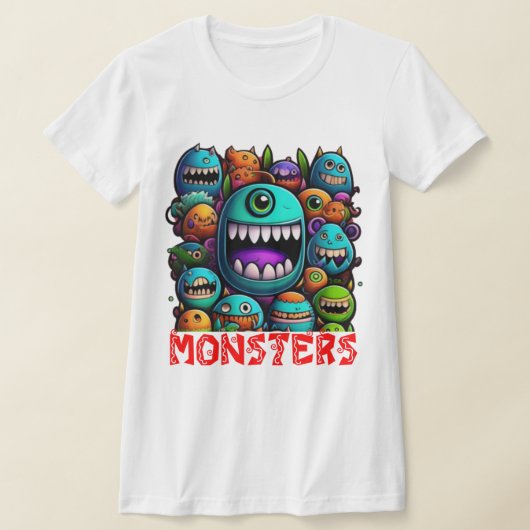 モンスター Tシャツ (レイダウン)