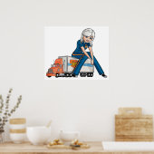 モンスターvsエイリアンのGinormica Susan Murphy ポスター (キッチン)