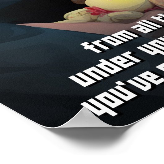 モンスタ保護ーから私たちを引き抜く ポスター (角)