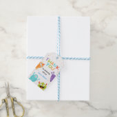 モンスタ感謝していーお気に入りギフトラベルリトルモンスター ギフトタグ (より糸付き)