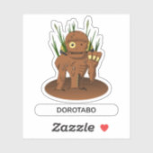 モンスタ日本のー泥マンドロタボ シール (シート)