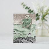 モンスタ来ーが水から出て ポストカード (スタンド正面)