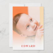 モンスタ男女兼用ーの誕生日パーティー 招待状 (裏面)