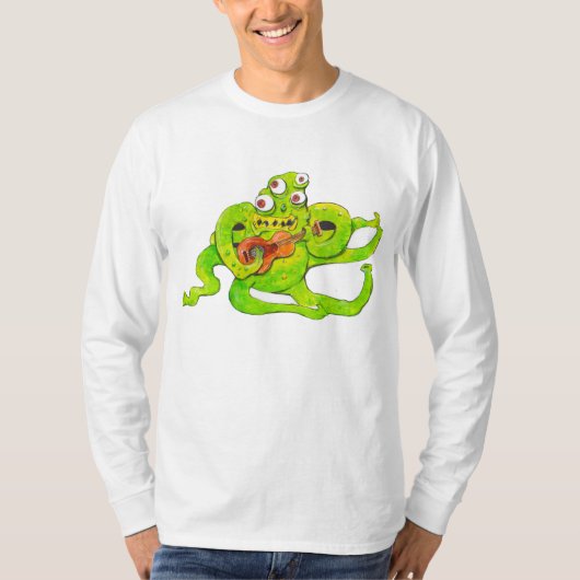 モンスタ遊ギター Tシャツ (正面)