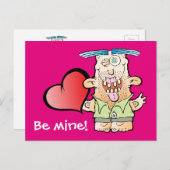 モンスタ間抜けーのムッシーなポストカード ポストカード (正面/裏面)