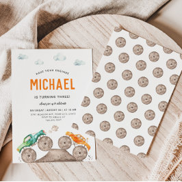 モンスタ鮮やかートラック招待状 招待状