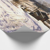 モンステッド – リレハンメルの冬の風景 ラッピングペーパー (コーナー)