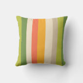 モンステモダンラリーフ抽象芸術ハワイアントロピカル-温暖 アウトドアクッション (裏面)