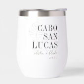 モンステラの葉の宛先の結婚式の好意 (左面)