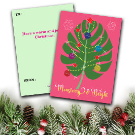 モンステラの葉 モンスターリー ＆ ブライトプラントラバー シーズンカード