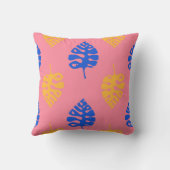 モンステラはっきりしたデライト クッション (裏面)