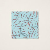 モンステラエレガントリーフイヤリング表示カード (裏面)