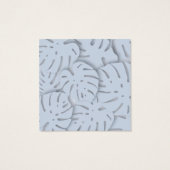 モンステラエレガントリーフイヤリング表示カード (裏面)