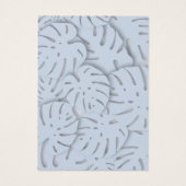 モンステラエレガントリーフイヤリング表示カード (裏面)