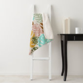 モンステラカラフルルのジャングル シェルパブランケット (インサイチュ)