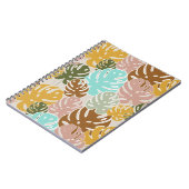 モンステラカラフルルのジャングル ノートブック (左側)