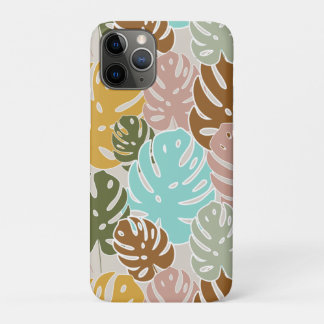 モンステラカラフルルのジャングル iPhone 11 PROケース