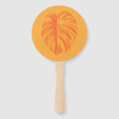 モンステラデリシオサハウスプラントパーティーファン ハンドファン (正面)