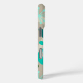 モンステラモダンリーフ抽象芸術ハワイアントロピカルトループ Case-Mate iPhoneケース (裏面 / 右)