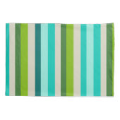 モンステラモダンリーフ抽象芸術ハワイアントロピカル – カッコいい 枕カバー (裏面)