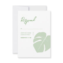 モンステラモダン・トロピ結婚カル・グリーンリーフ