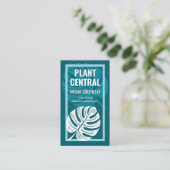 モンステラリーフトロピカルフローリストボタニカルショップ 名刺 (スタンド正面)