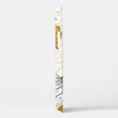 モンステラ植物の茂み。黄金の像 Case-Mate iPhoneケース (裏面 / 右)