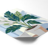 モンステラ植物 | ハウスプラント植物芸術 ポスター (角)