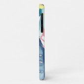 モンステラ水彩抽象芸術アート名電話番号ケース Case-Mate iPhoneケース (裏面/左)