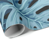 モンステラ熱帯植物/ハウスプラントデザイン ラッピングペーパー (ロールコーナー)