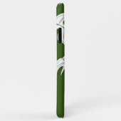 モンステラ白黒ボ結婚タニカル Case-Mate iPhoneケース (裏面/右)