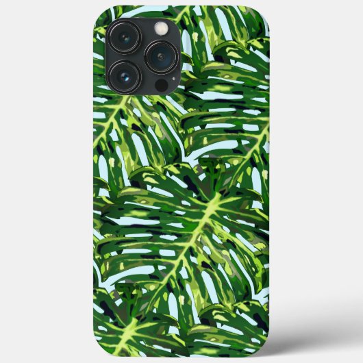 モンステラ葉グリー Case-Mate iPhoneケース (裏面)