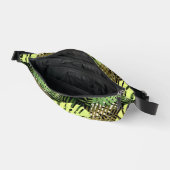 モンステラ葉ヤシ熱帯林 ファニーパック (見開き)